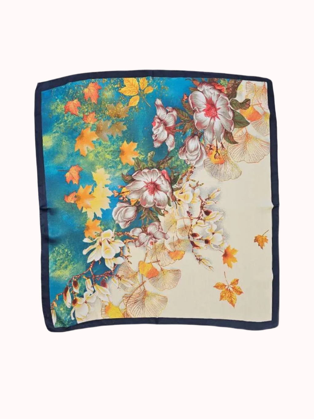 Pañuelo mediano seda Otoñal