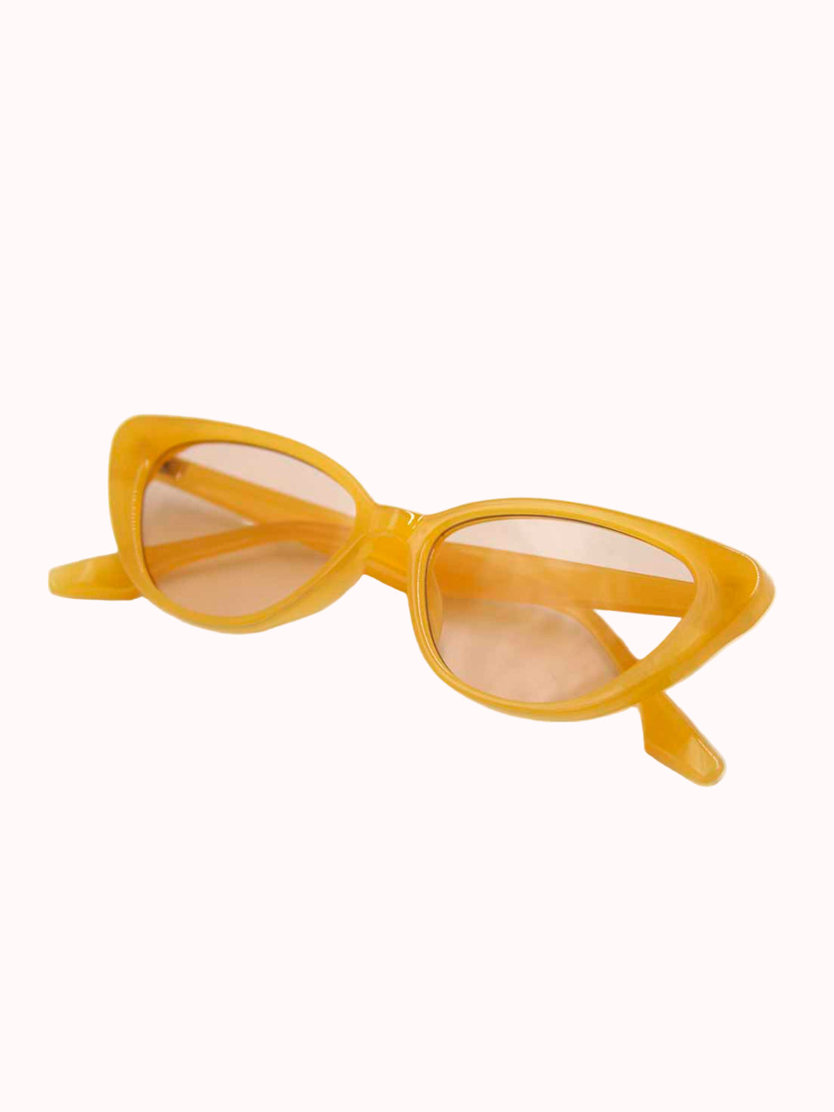 Lentes de Sol – Cat-Eye Amarillo Pastel