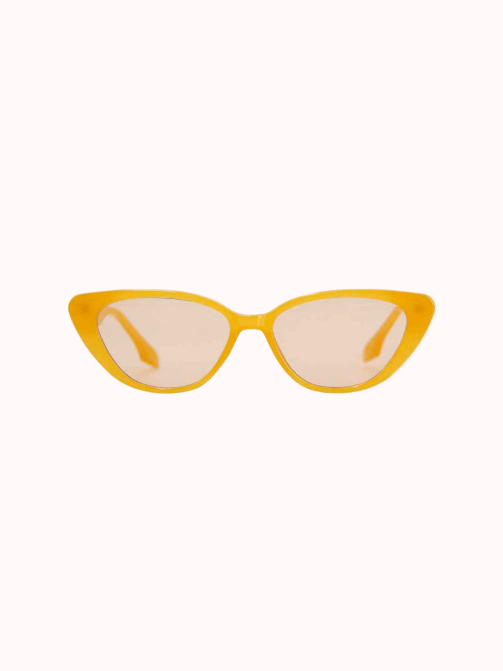 Lentes de Sol – Cat-Eye Amarillo Pastel
