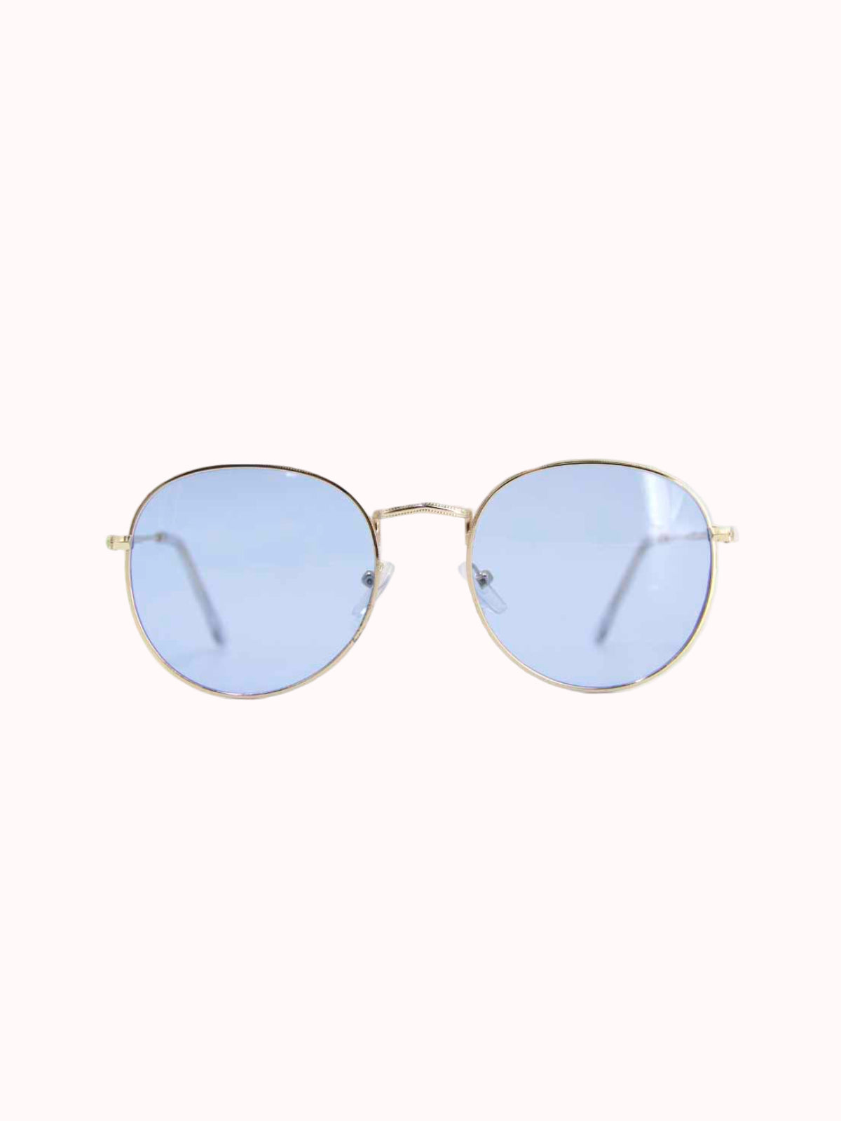 Lentes de Sol – Redondas Dorado y Azul Claro