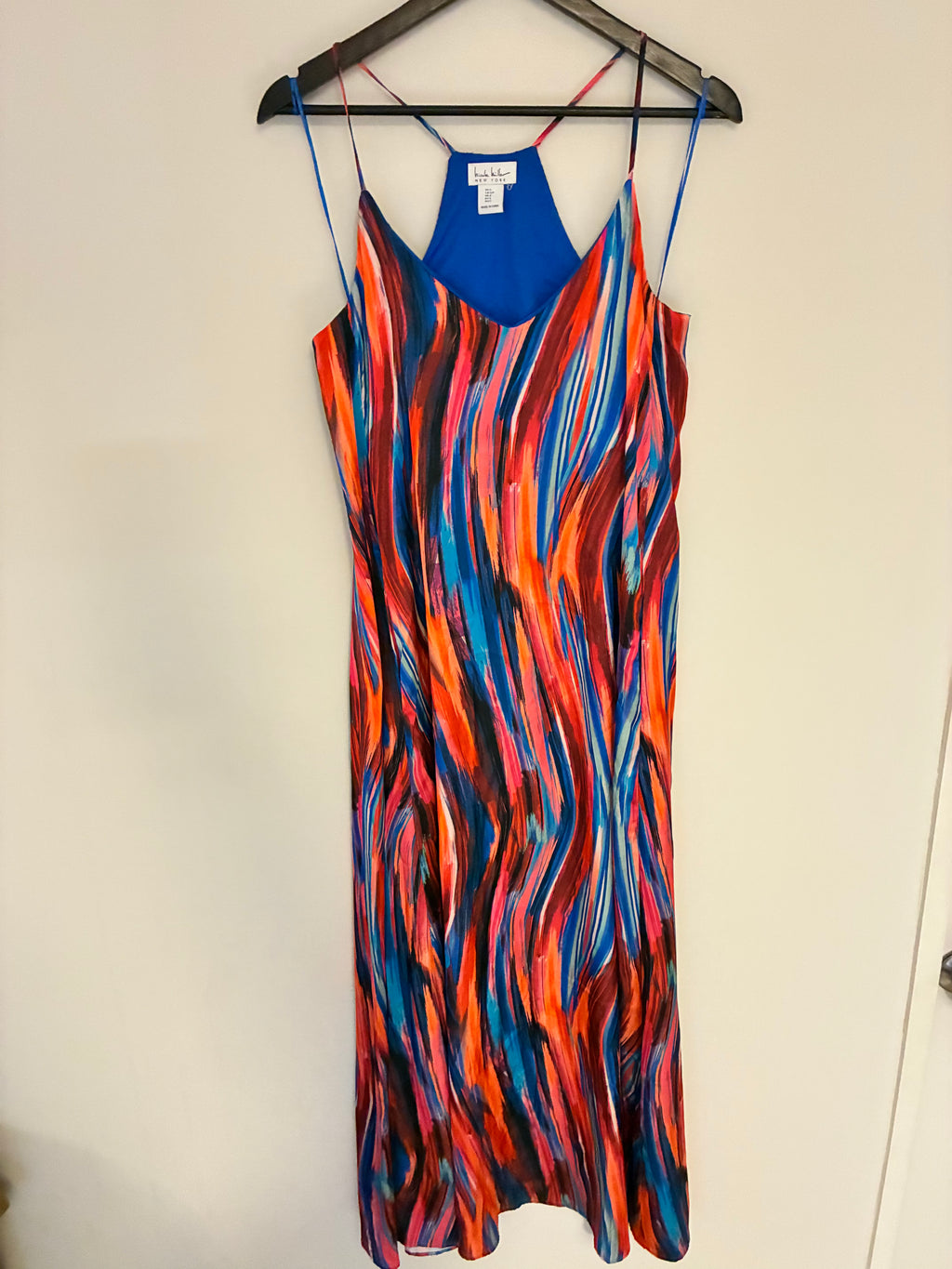 Vestido Multicolor Satinado